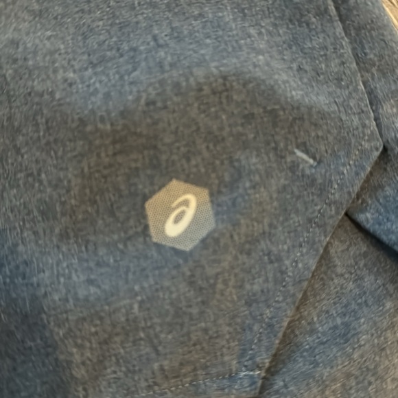 Asics blue short size S - Picture 2 of 3